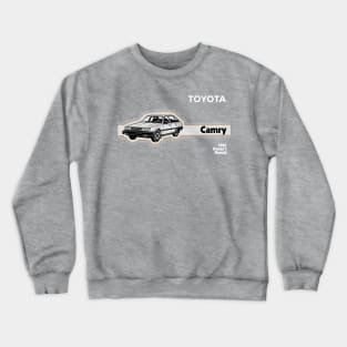 TOYOTA CAMRY - owners manual Crewneck Sweatshirt